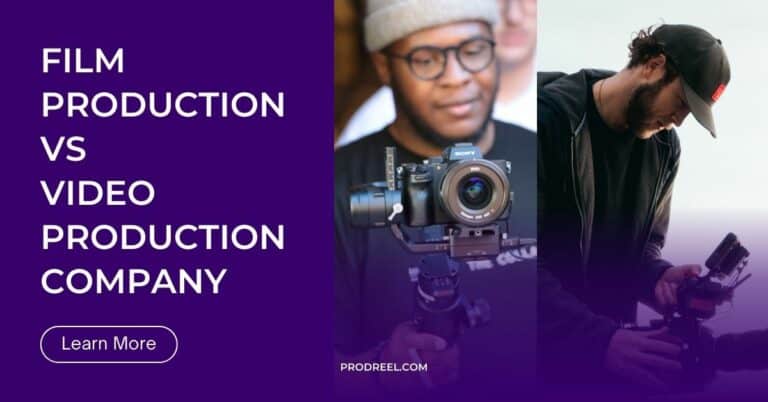 video production vs film production company