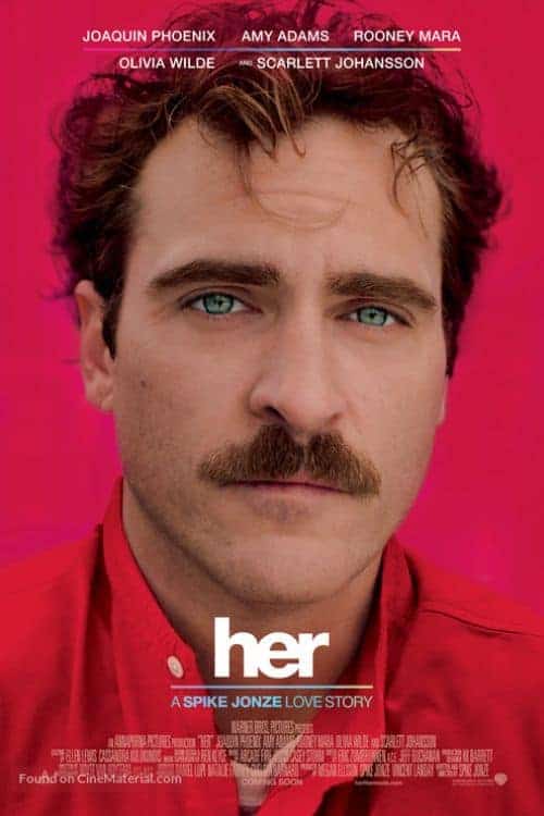what makes a movie great her (2013) poster