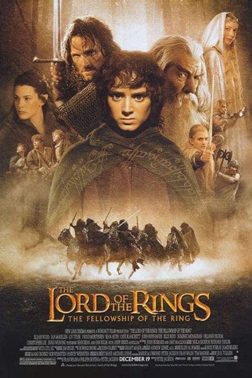 what makes a movie great the lord of the rings the fellowship of the ring (2001) poster