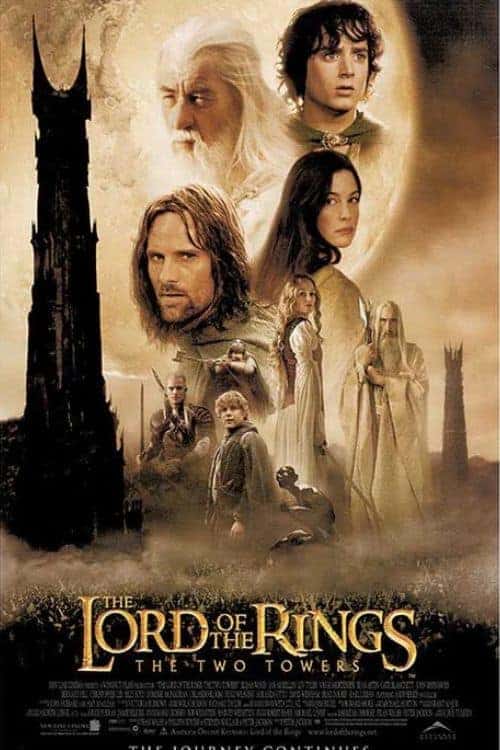what makes a movie great the lord of the rings the two towers (2002) poster