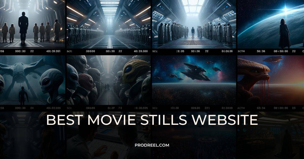 best movie stills website prod reel